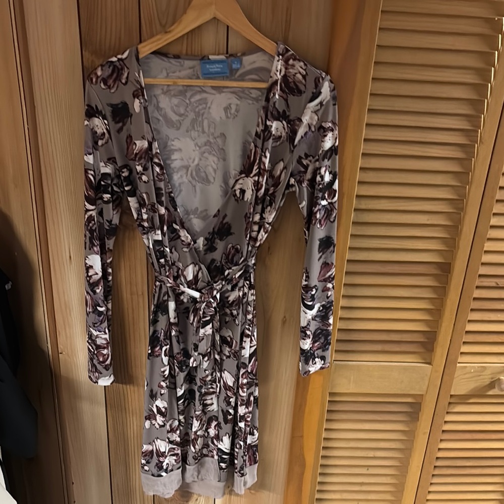 Floral Wrap Dress